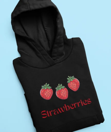 Strawberry Aesthetic Graphic Hoodie