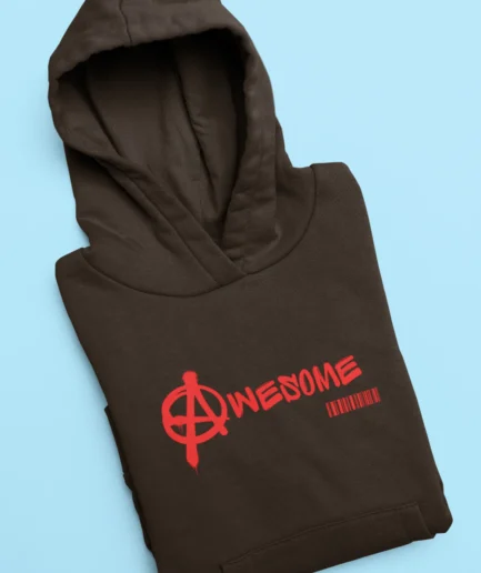 Awesome Red Graphic Streetwear Hoodie